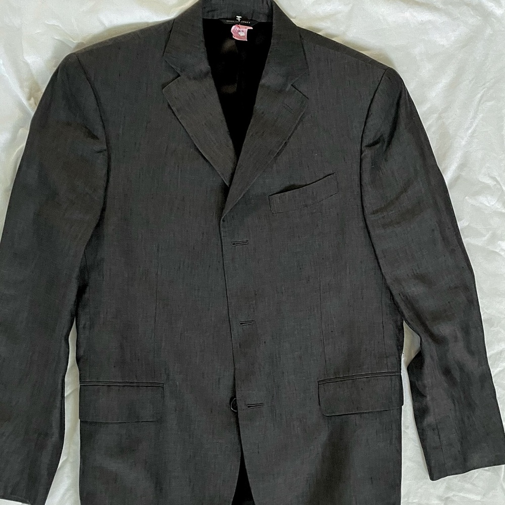 Linen Banana Republic sport coat, grey, size 42R